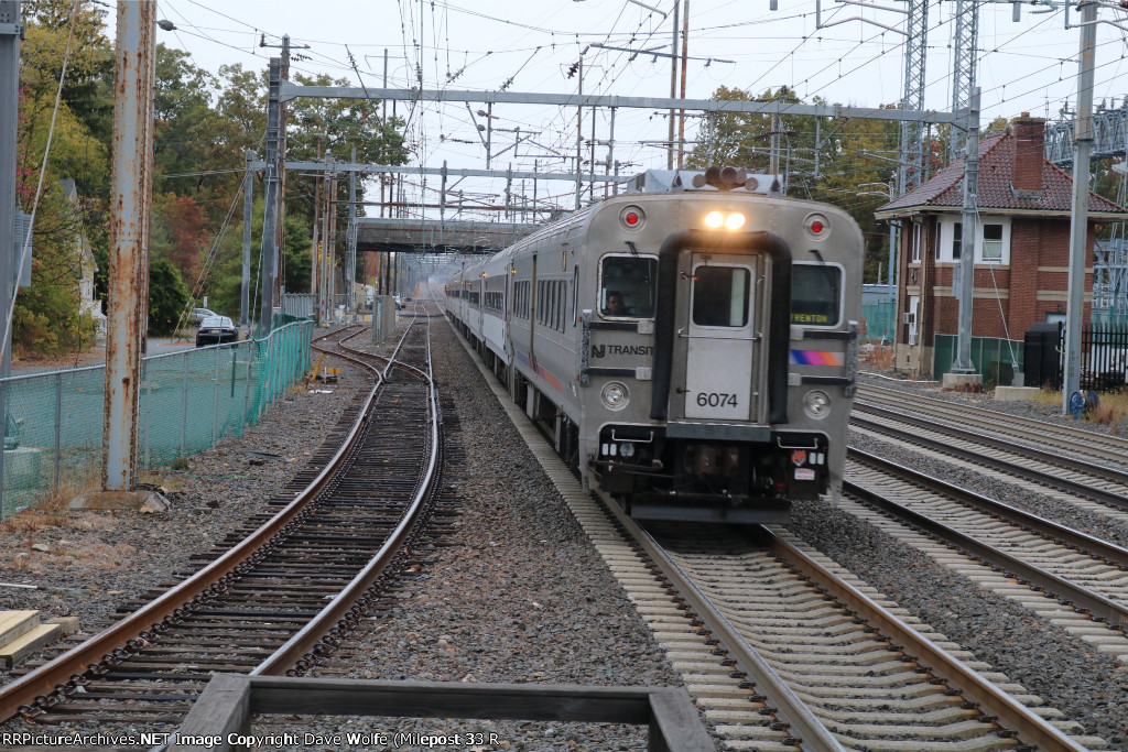 NJT 6074 Comet V Cab car